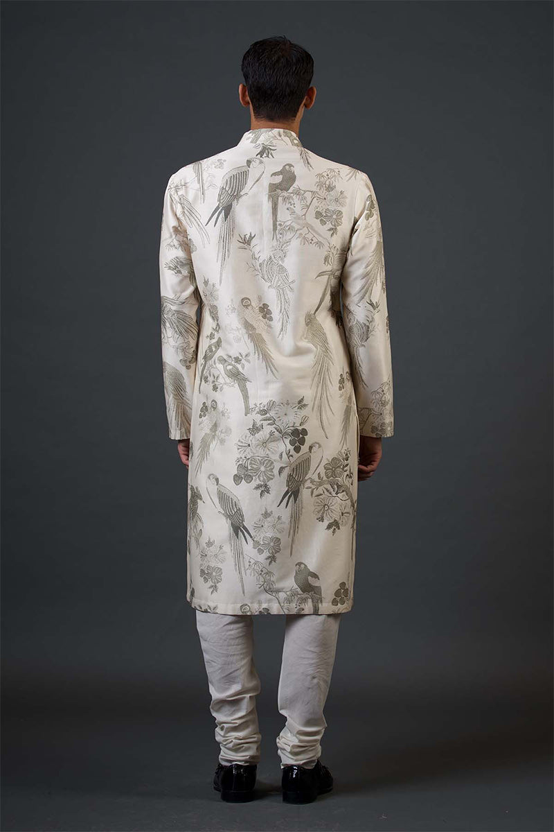 Kurta Churidar Ivory
