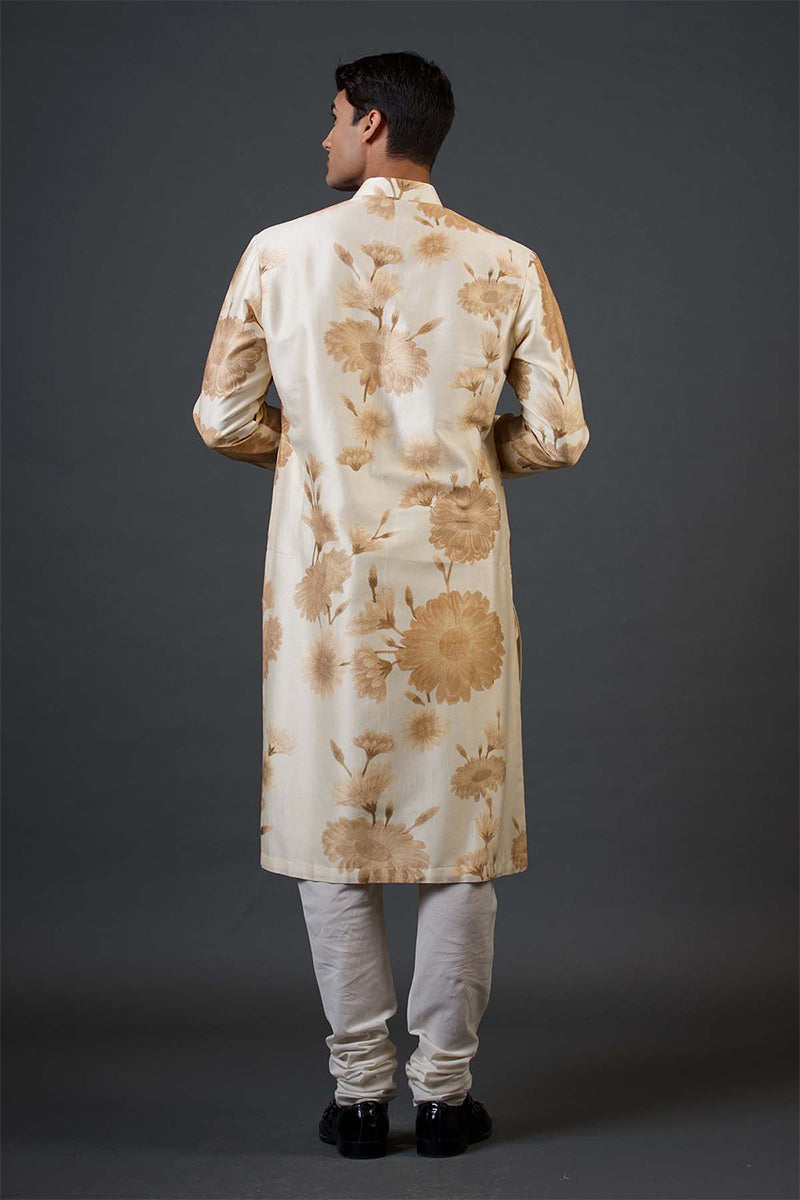 Kurta Churidar Ivory
