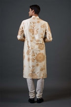Kurta Churidar Ivory