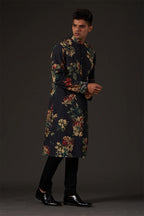 Kurta Churidar Black