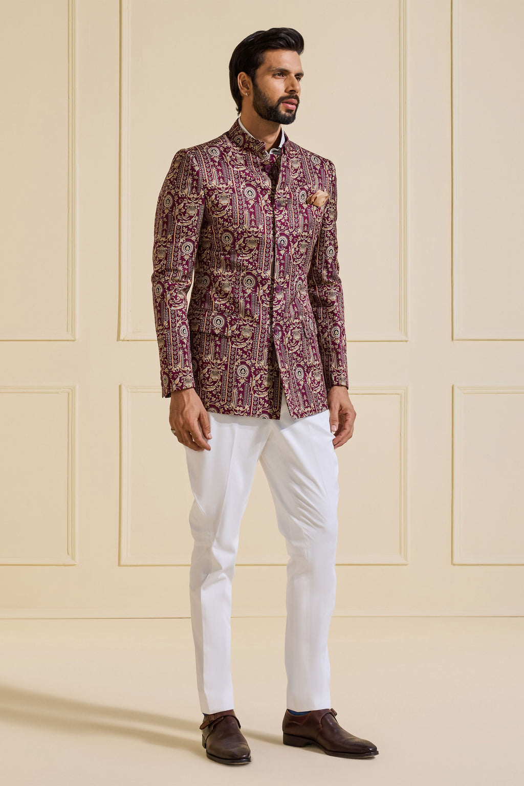 BANDHGALA MULTICOLOUR