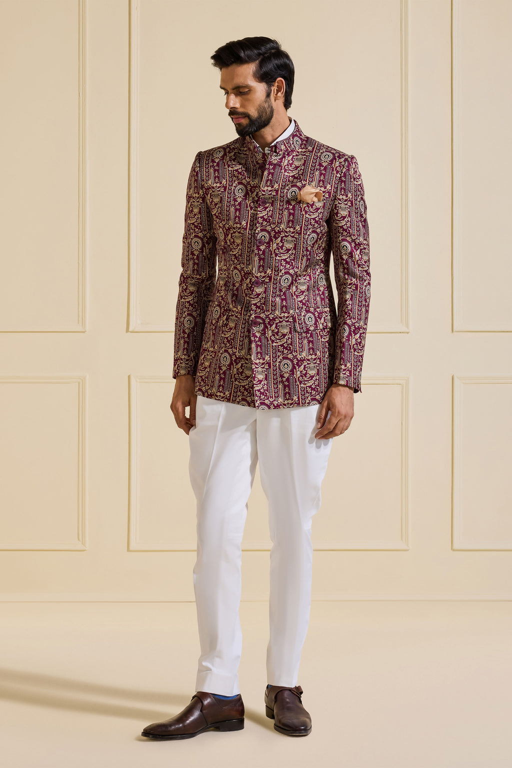 BANDHGALA MULTICOLOUR