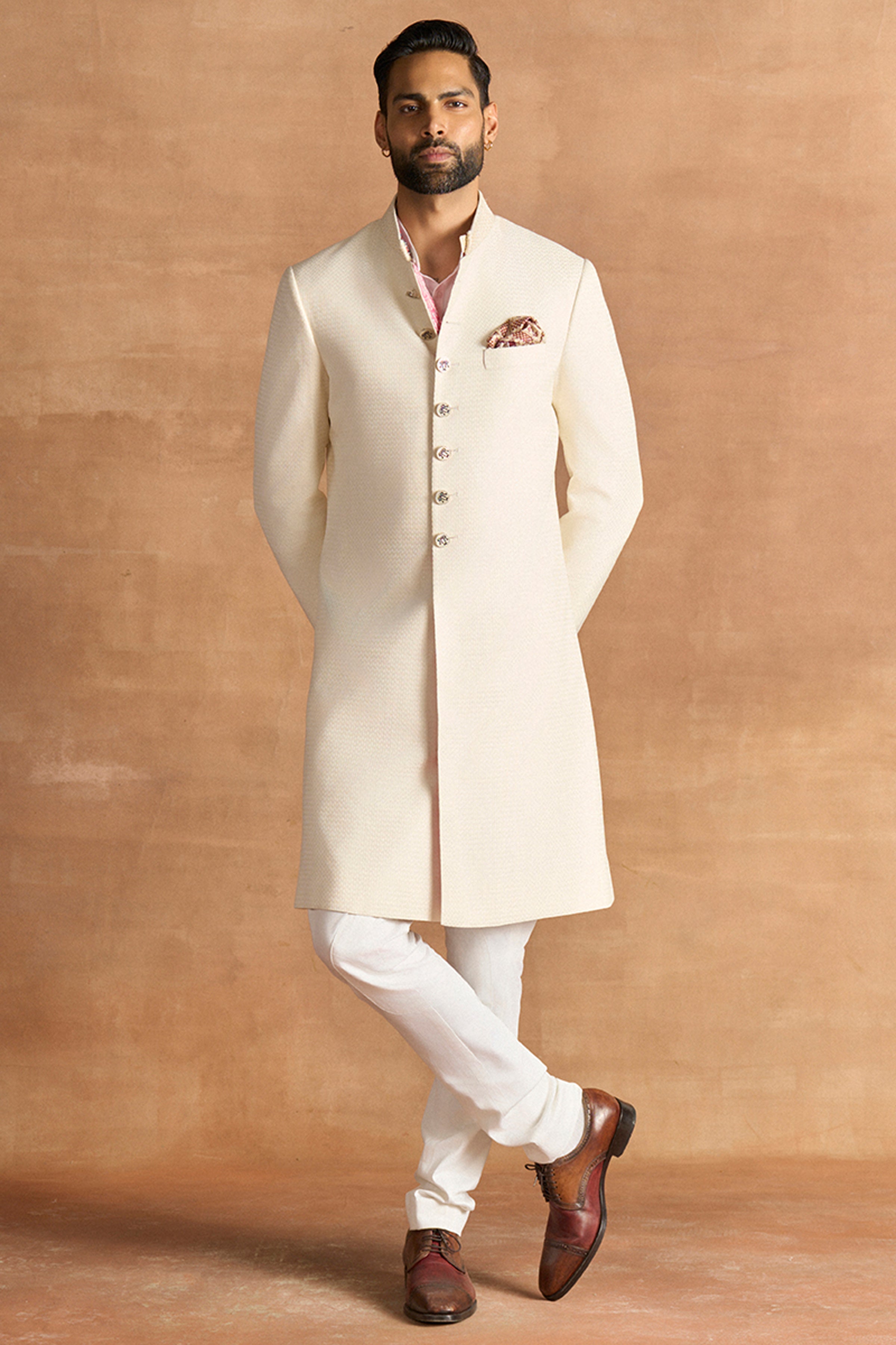 SHERWANI OFF WHITE