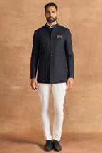 BANDHGALA BLACK