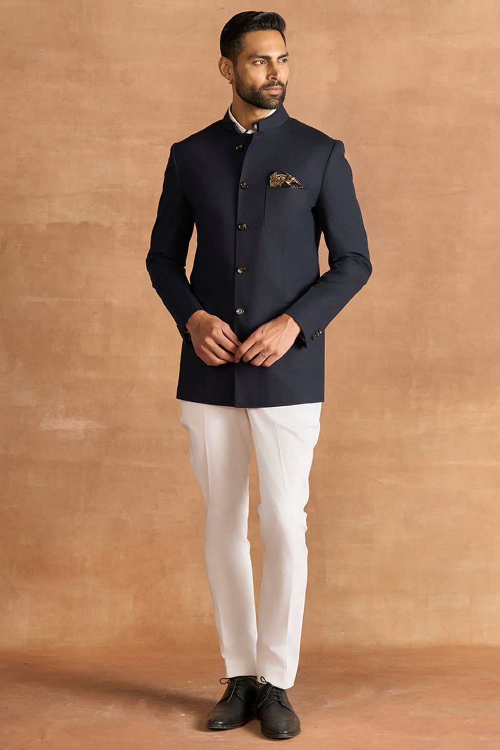 BANDHGALA BLACK