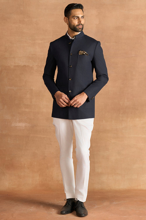 BANDHGALA BLACK