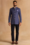 BANDHGALA BLUE