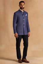 BANDHGALA BLUE