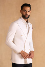 BANDHGALA OFF WHITE