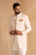 BANDHGALA OFF WHITE