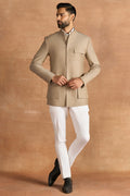 BANDHGALA BEIGE