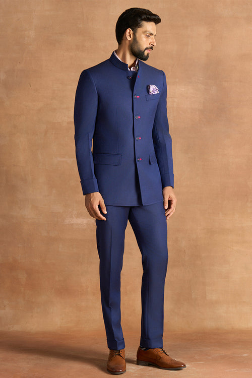 BANDHGALA NAVY BLUE