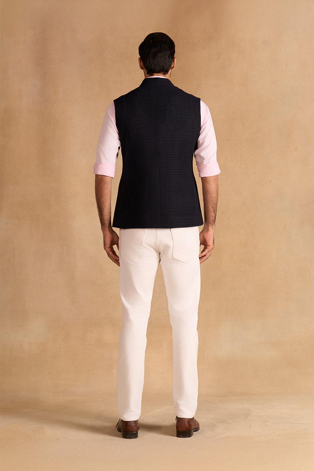 WAISTCOAT NAVY BLACK