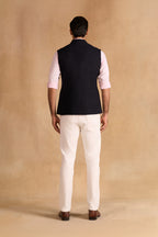 WAISTCOAT NAVY BLACK