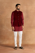 WAISTCOAT MAROON