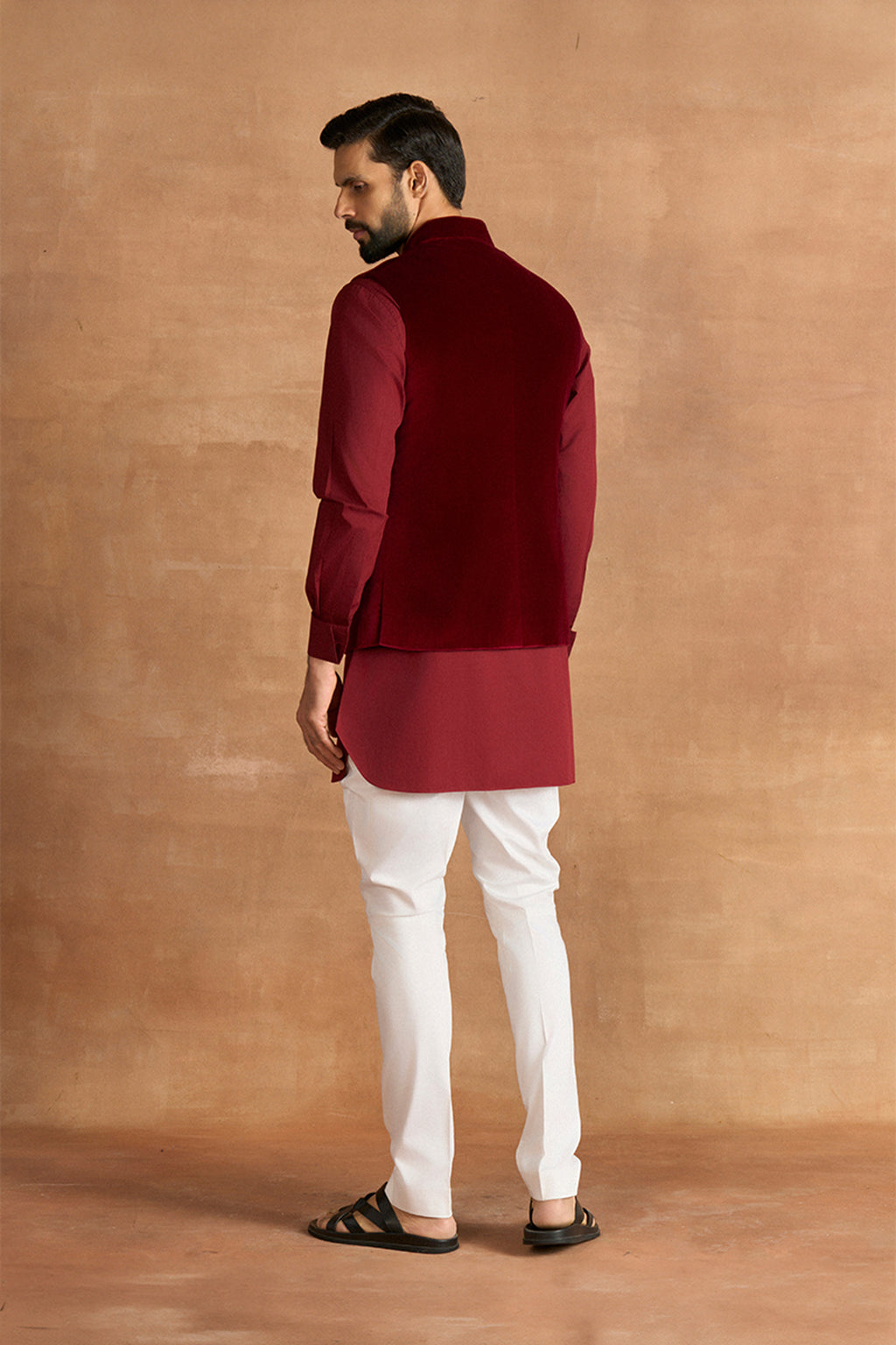 WAISTCOAT MAROON