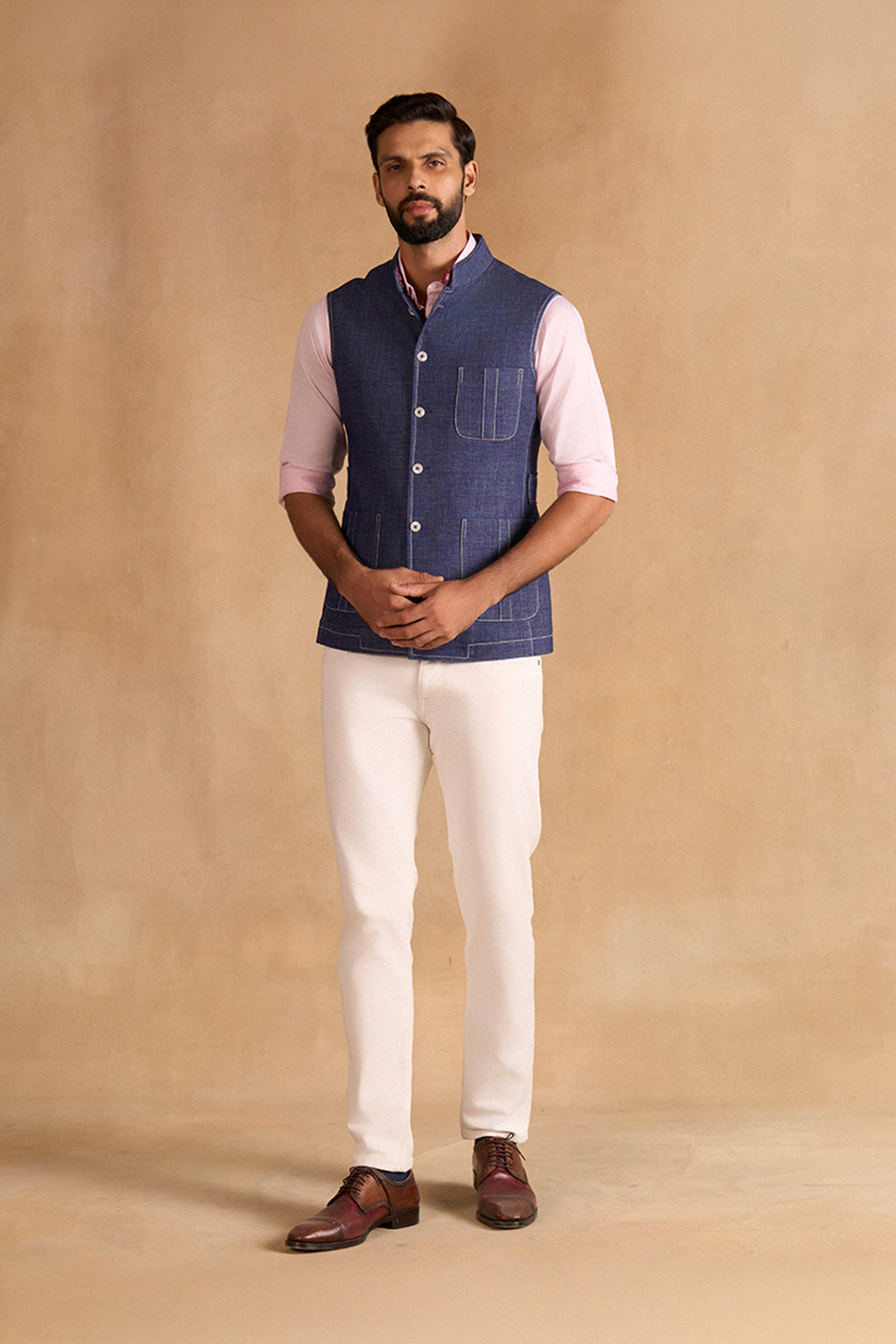 WAISTCOAT BLUE
