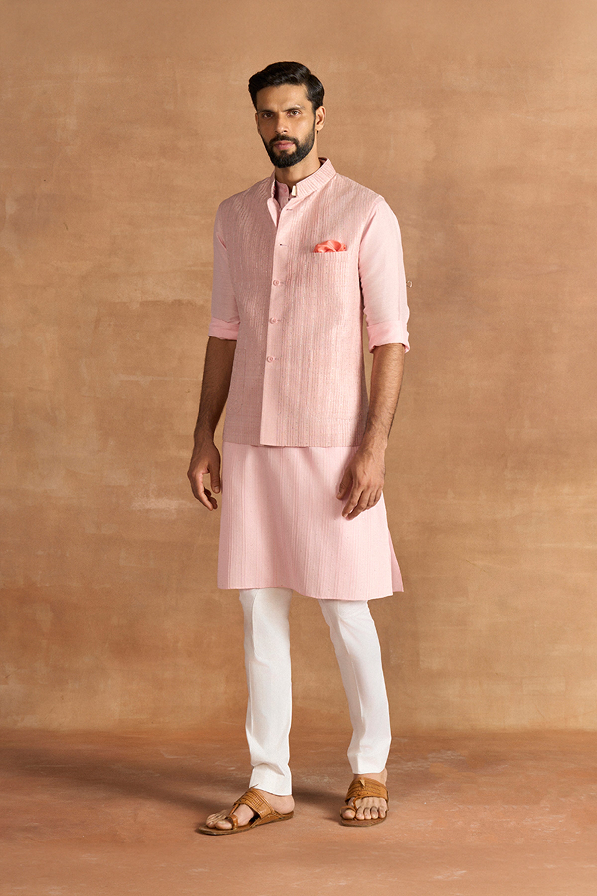 WAISTCOAT LIGHT PINK
