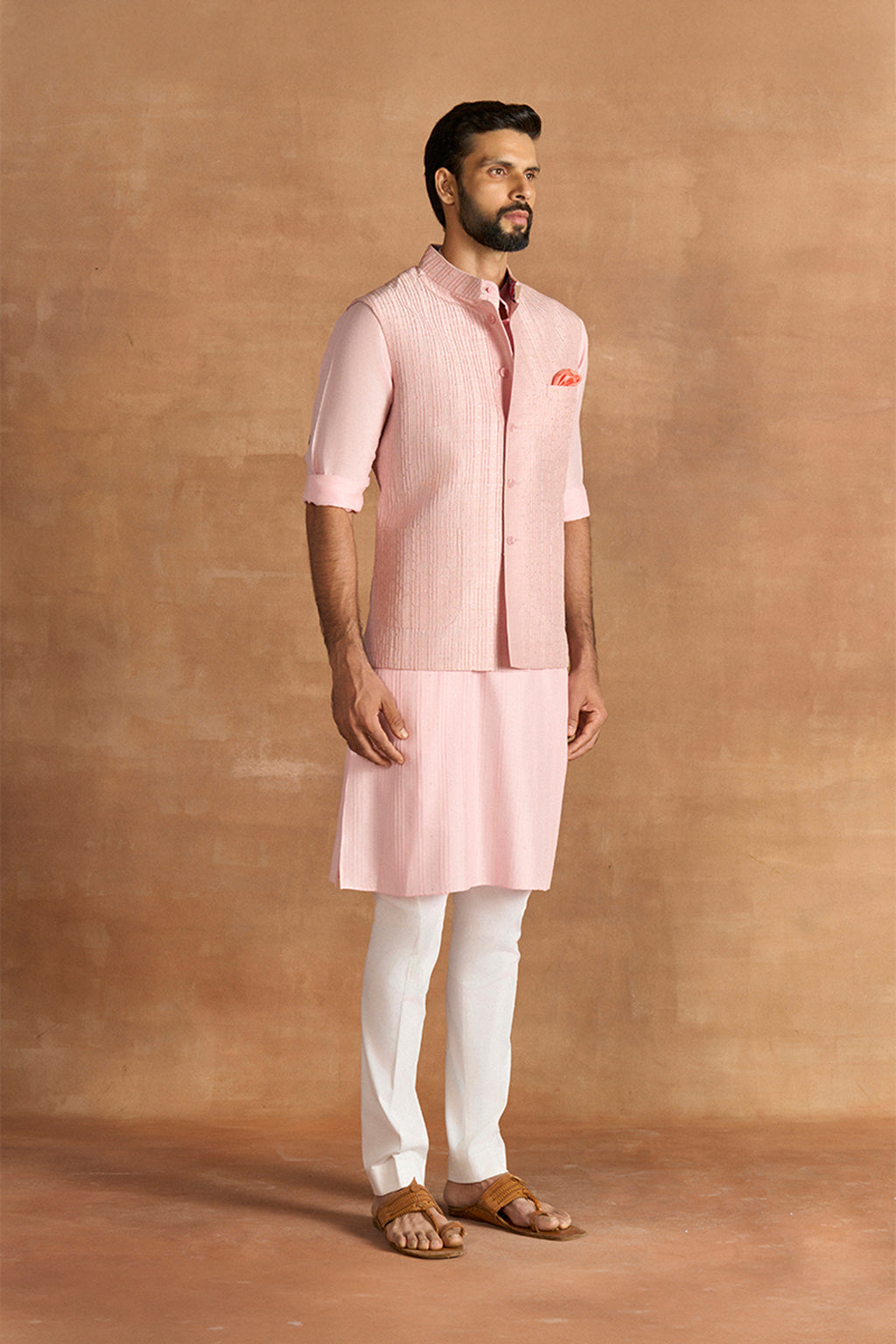 WAISTCOAT LIGHT PINK