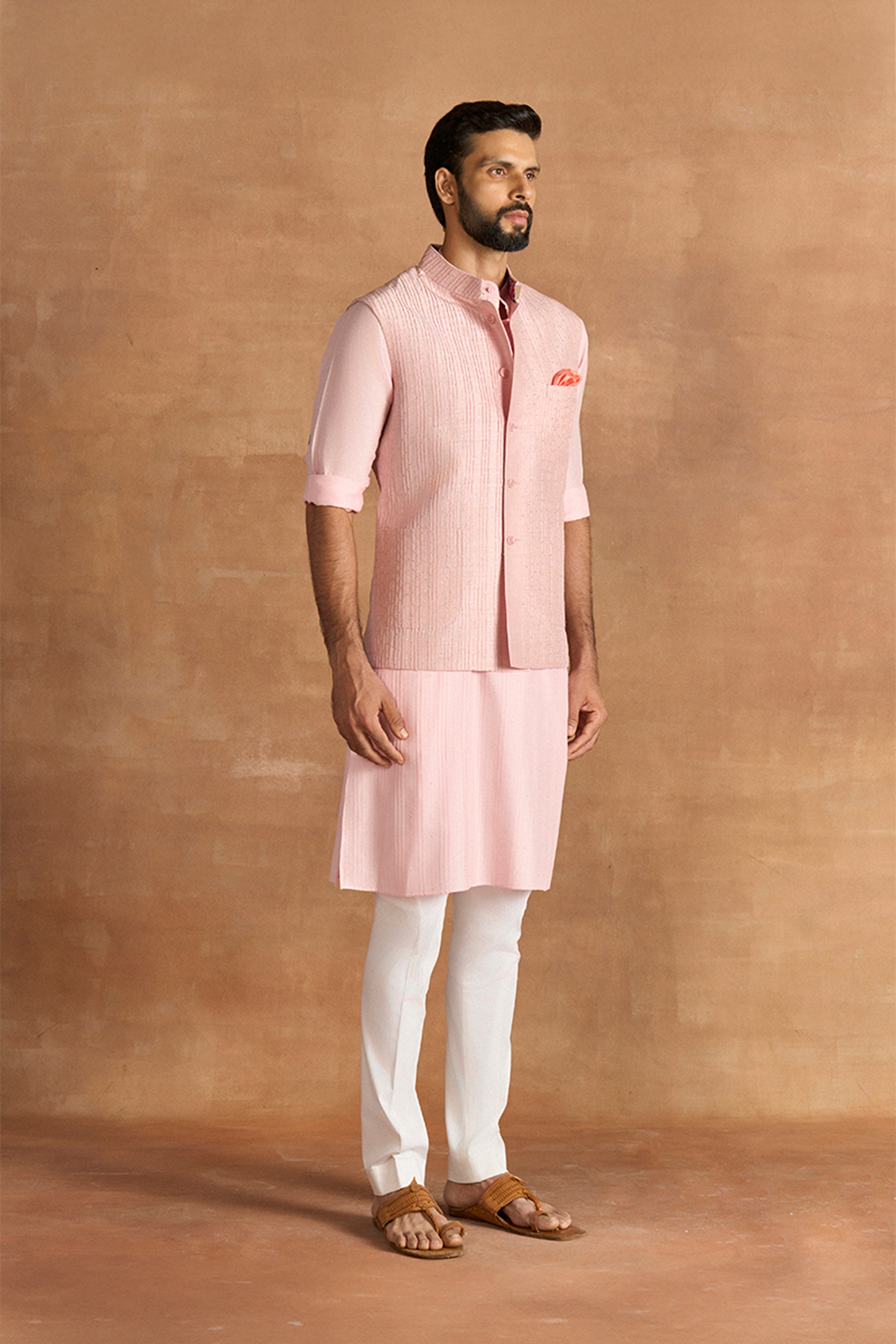 WAISTCOAT LIGHT PINK