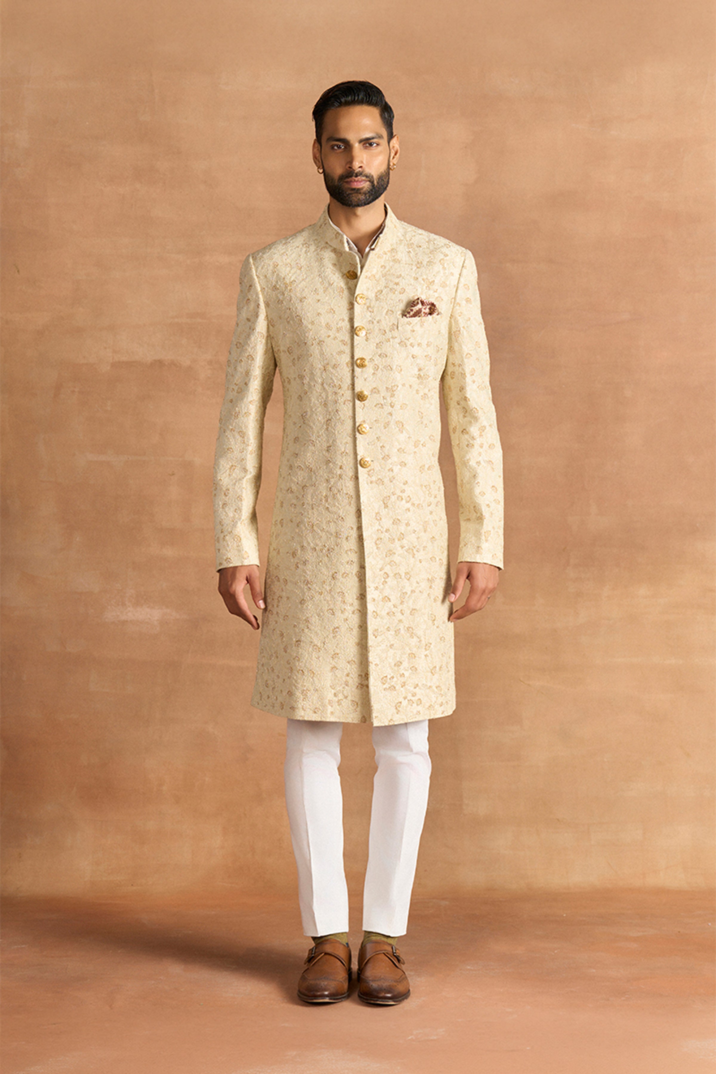 SHERWANI OFF WHITE