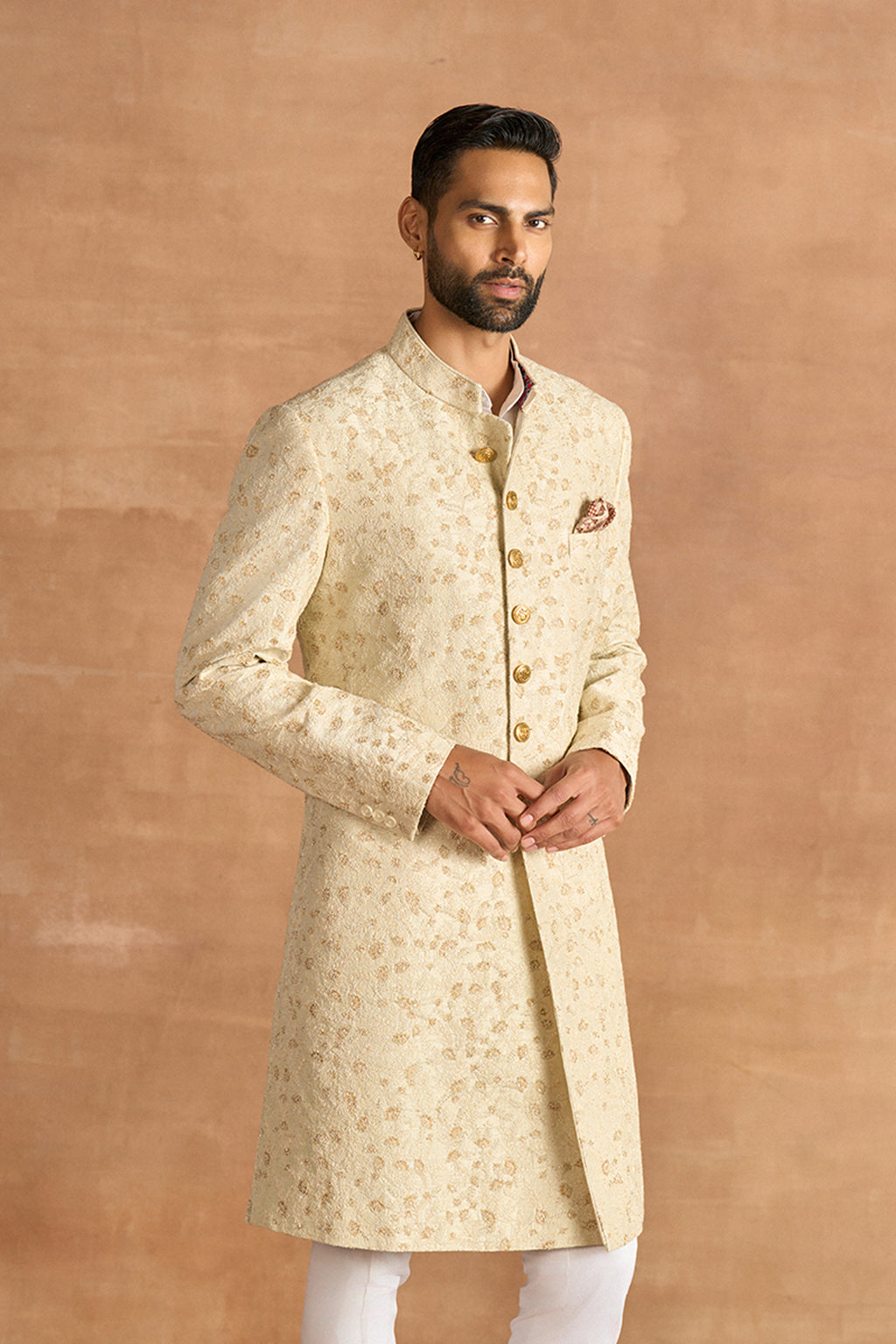 SHERWANI OFF WHITE