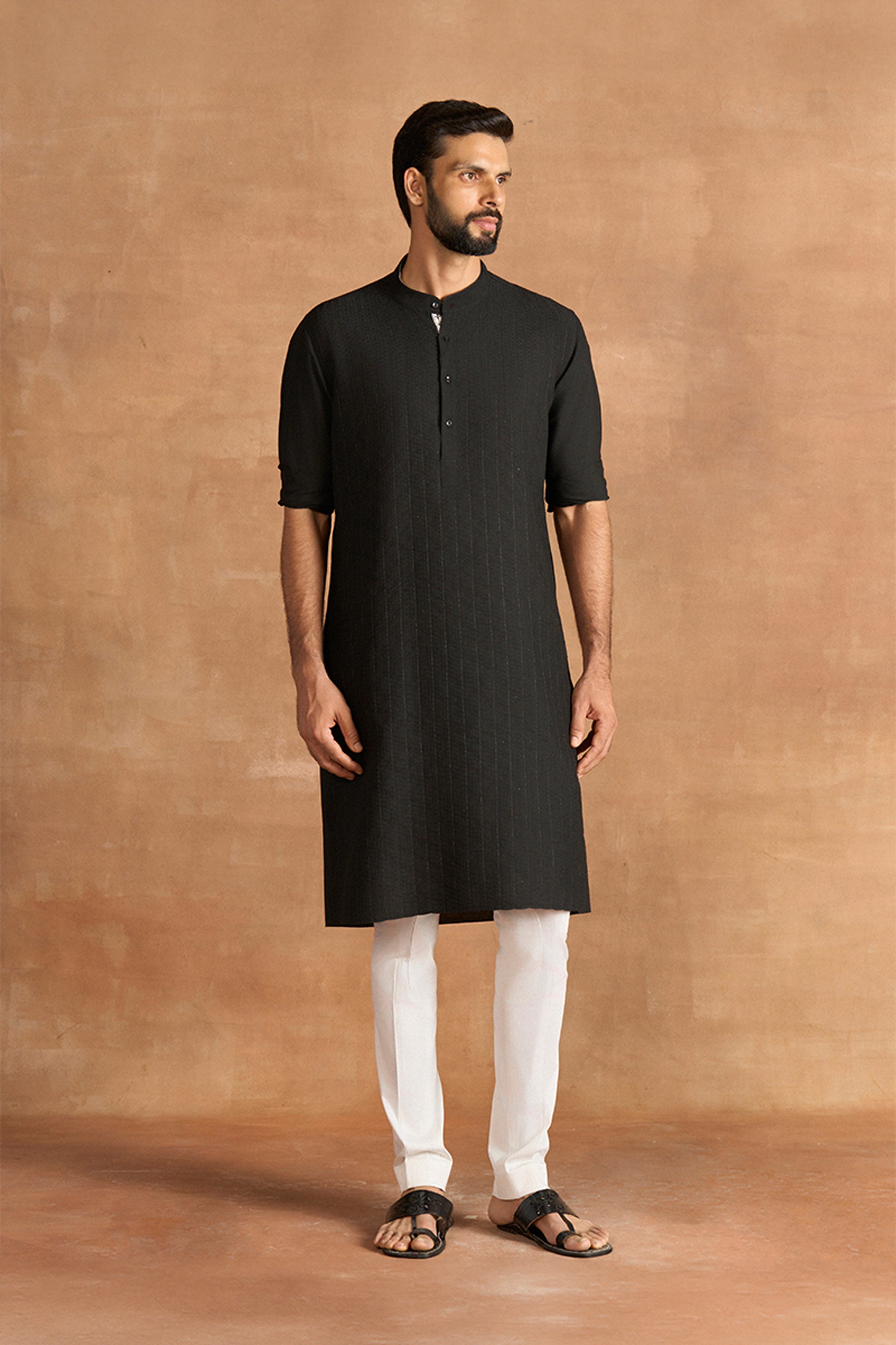 KURTA BLACK