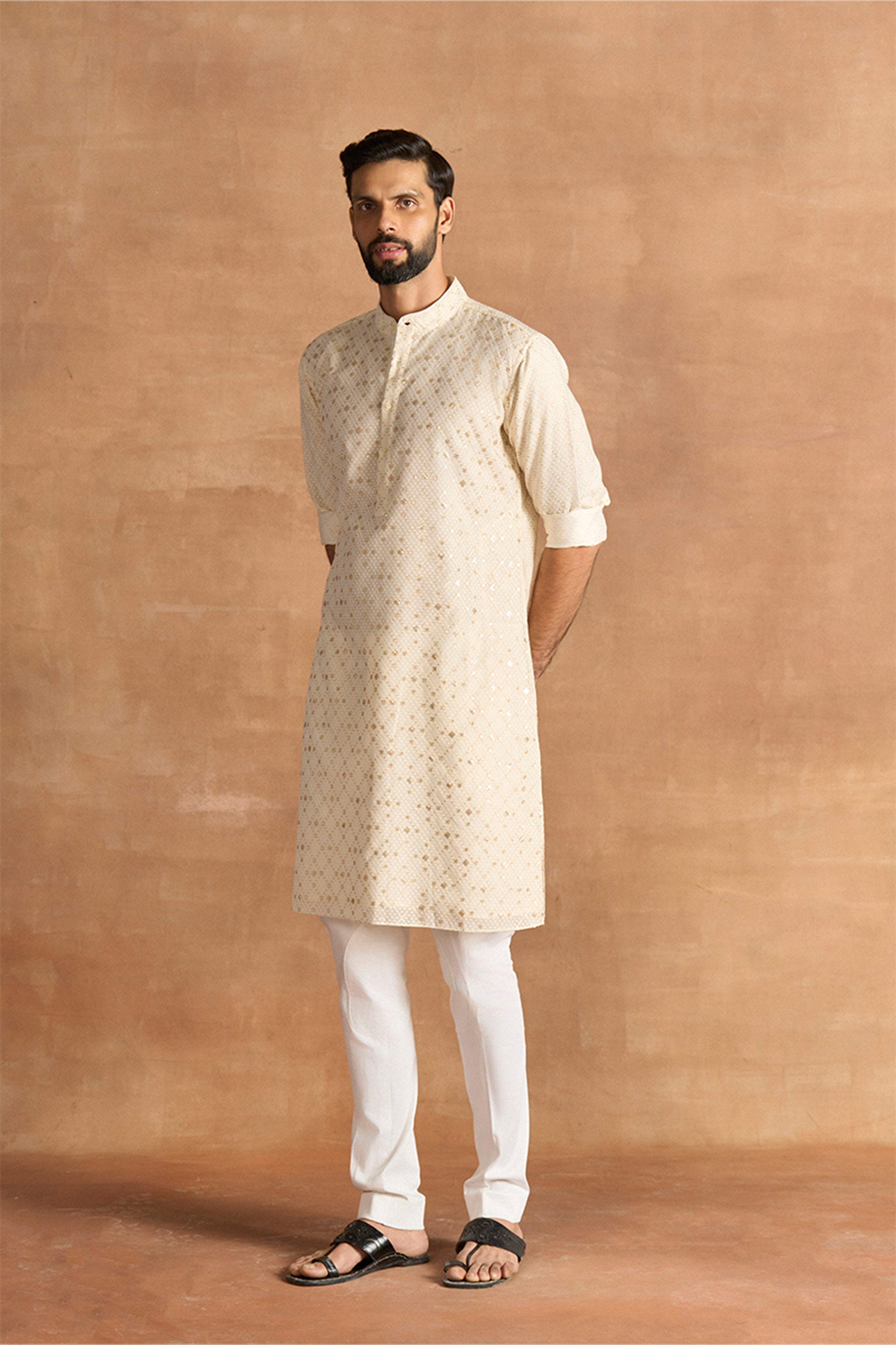 KURTA WHITE GOLD