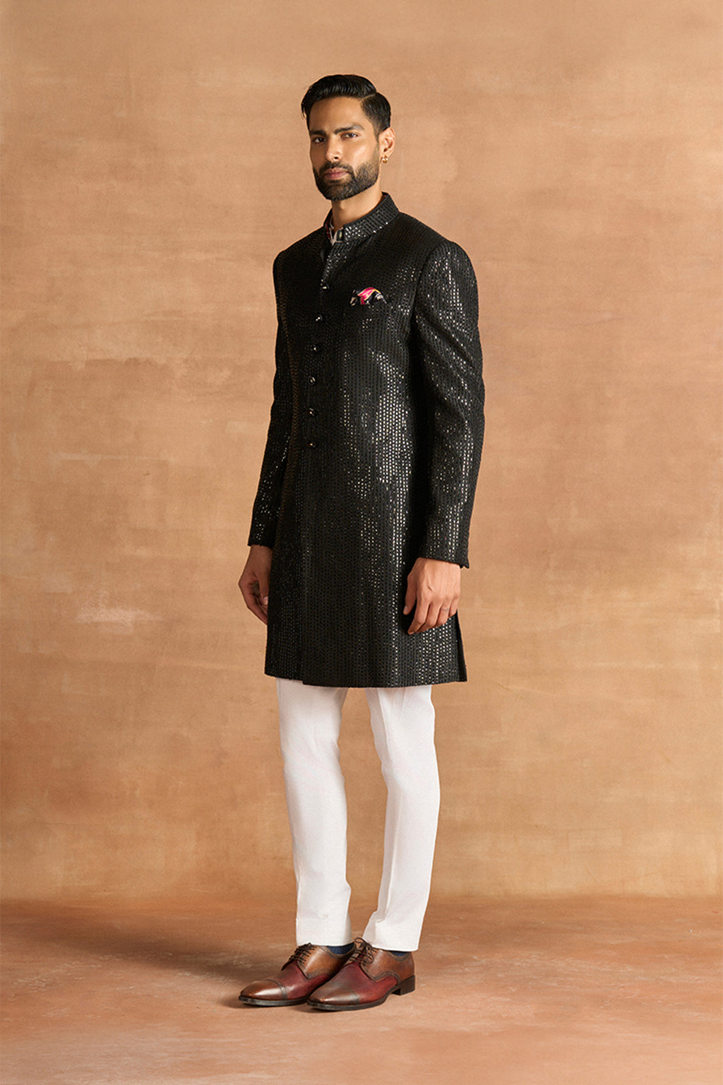 SHERWANI BLACK