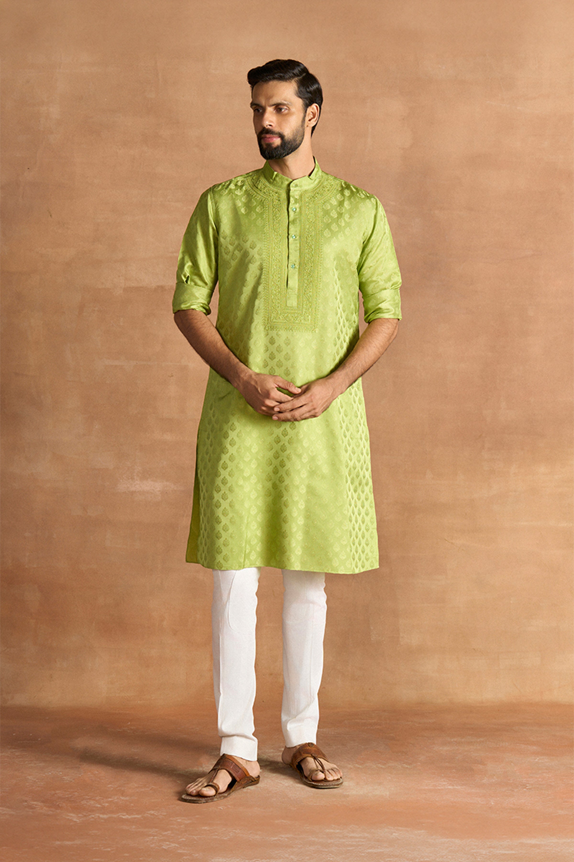KURTA MINT GREEN