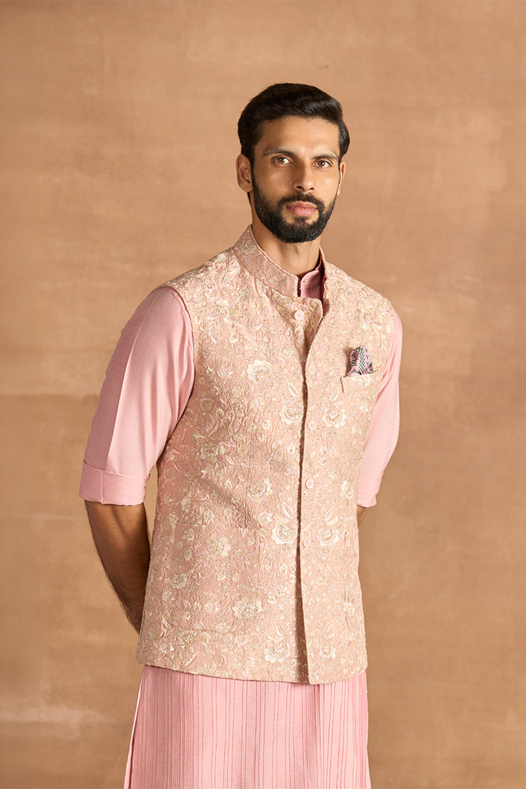 WAISTCOAT PEACH