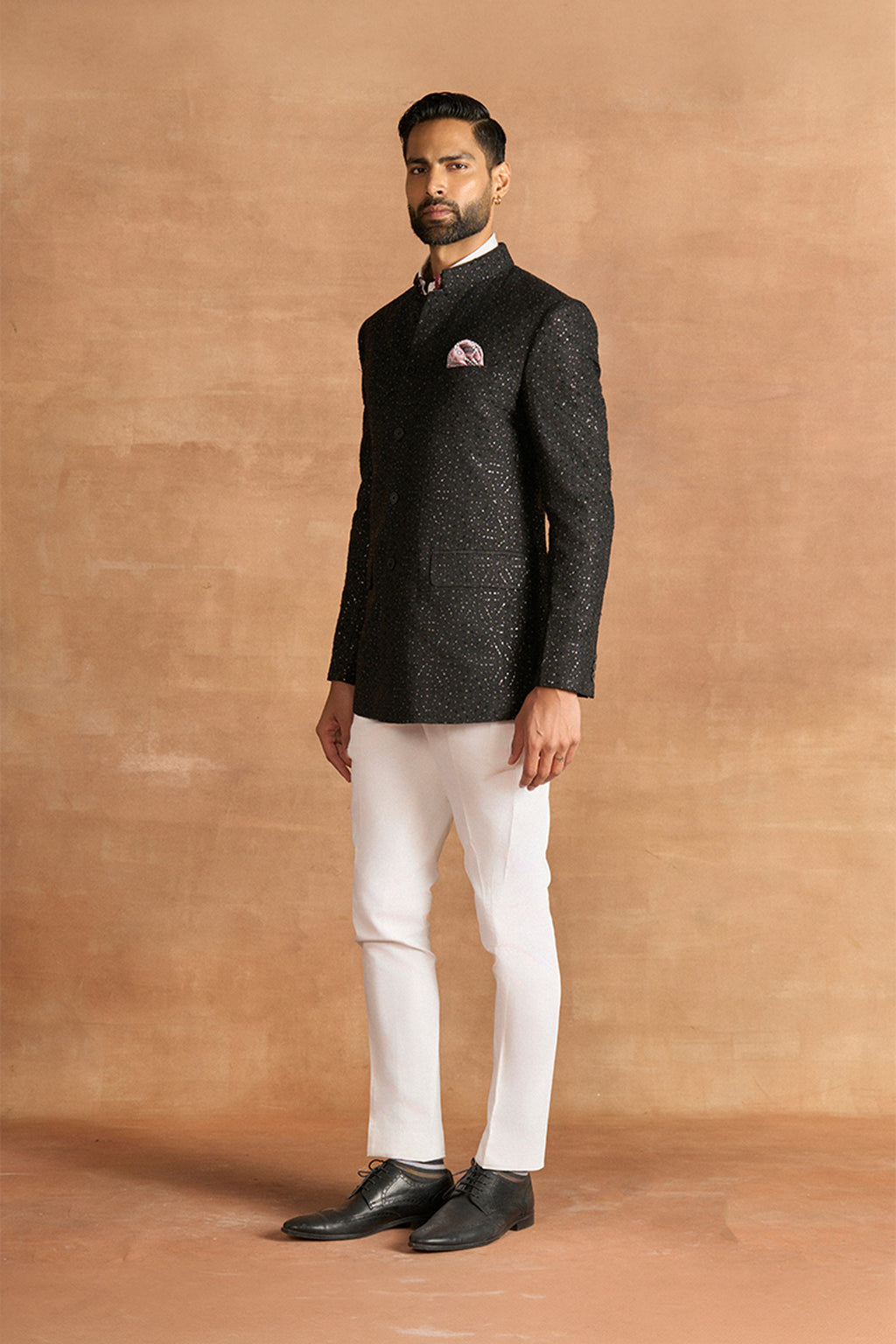 BANDHGALA BLACK