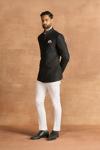 BANDHGALA BLACK