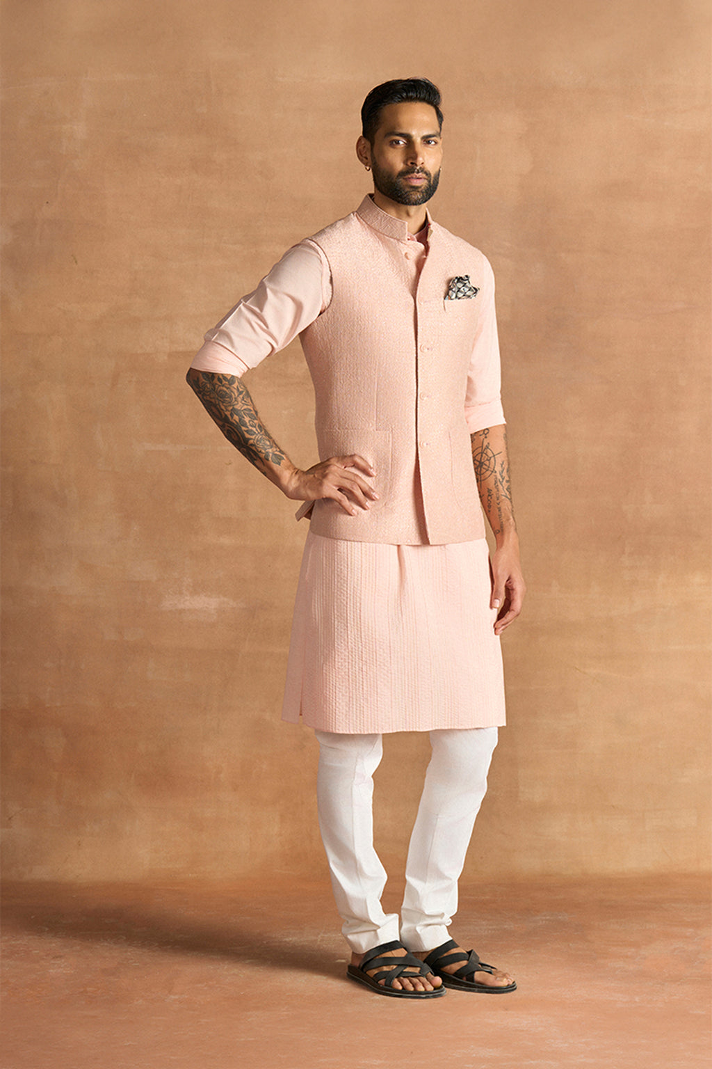 WAISTCOAT PEACH