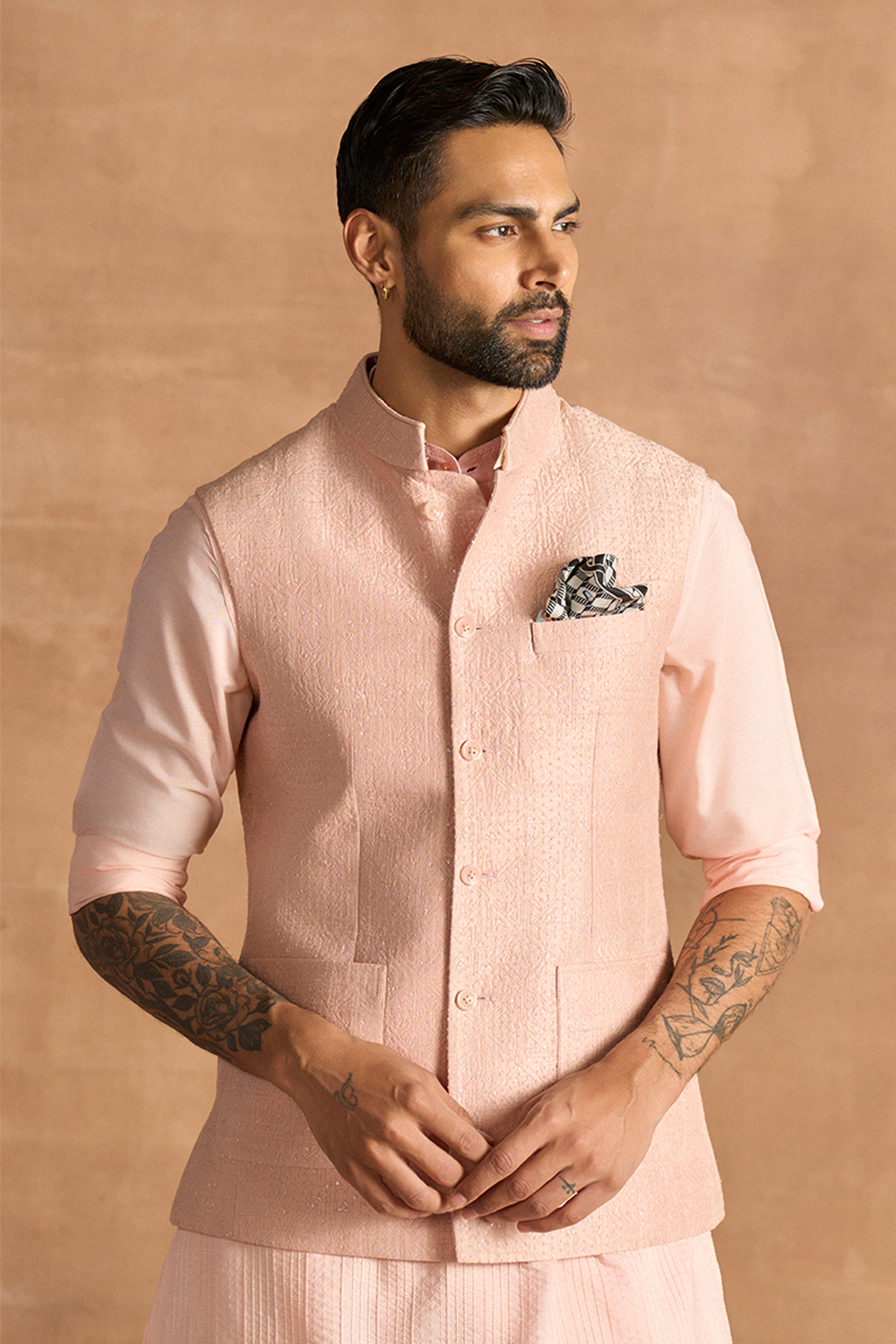 WAISTCOAT PEACH
