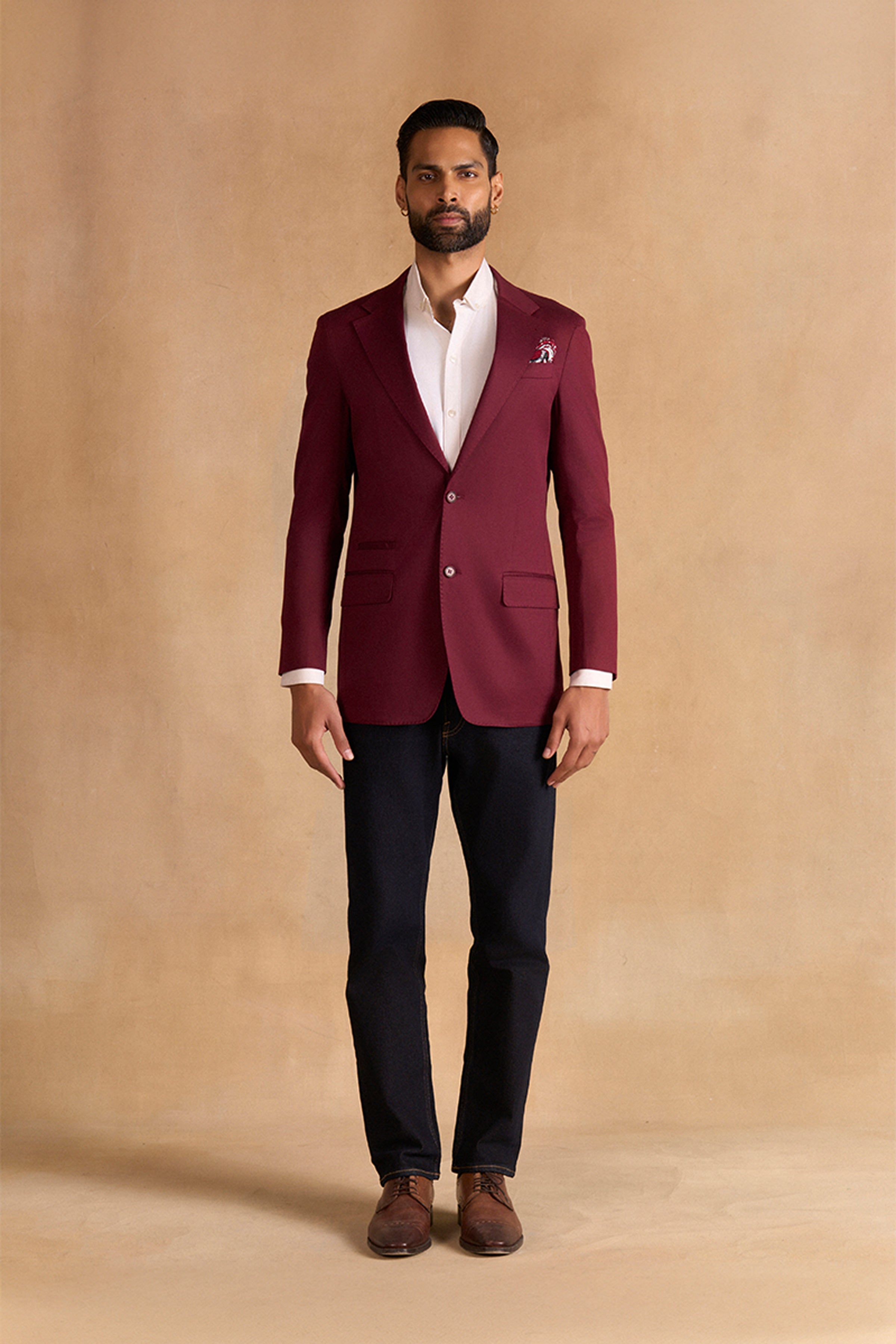 JACKET MAROON