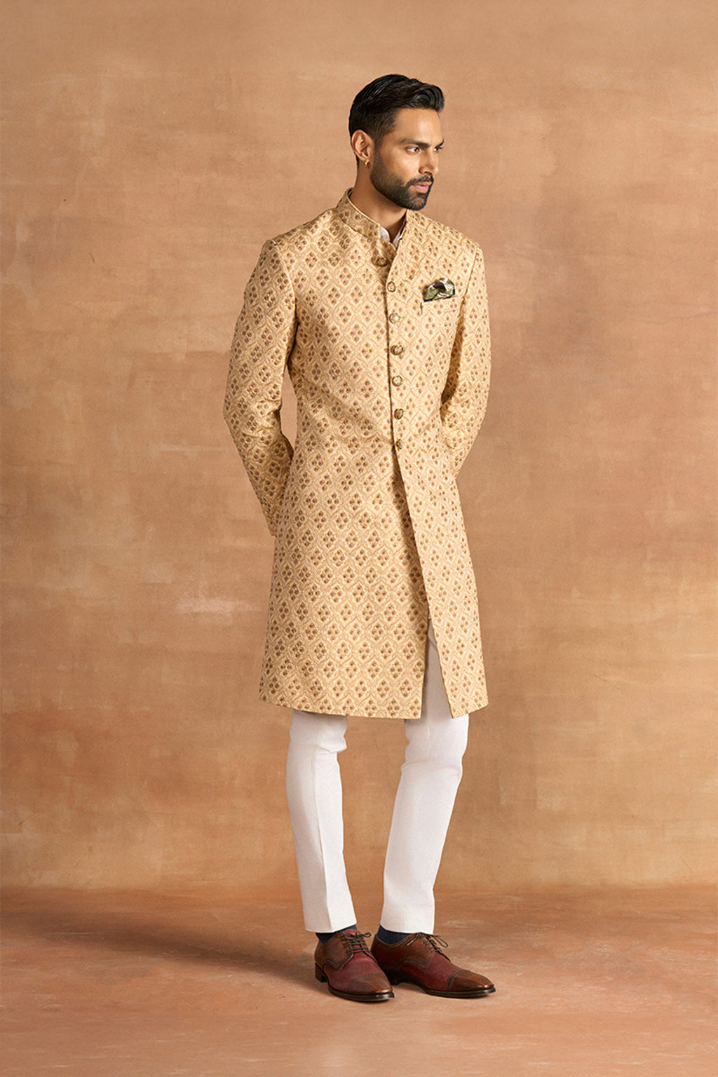 SHERWANI GOLD