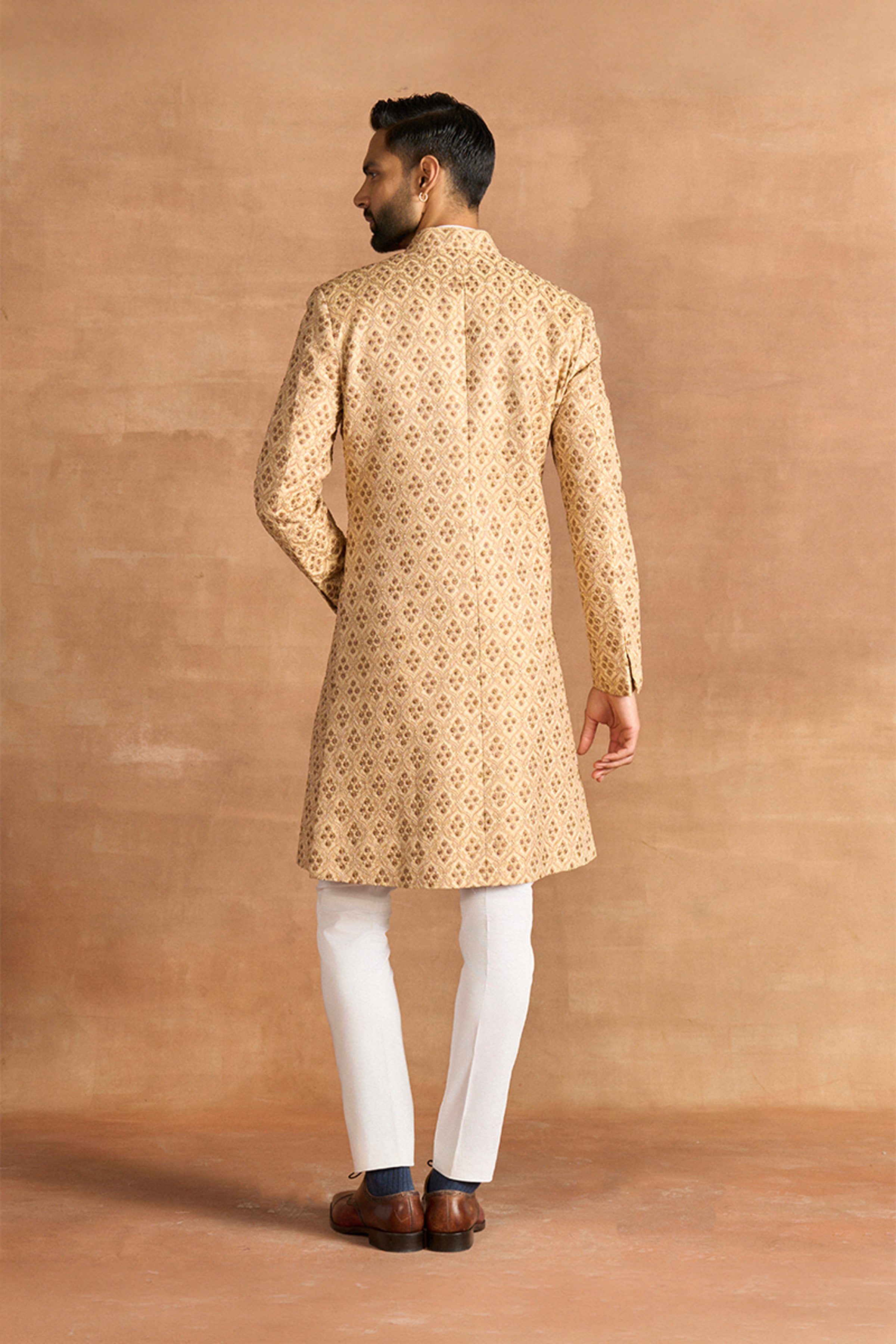 SHERWANI GOLD