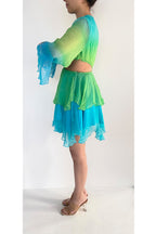Dress Green Blue