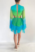Dress Green Blue