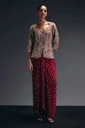 Jacket Skirt Red