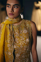 Kurta Pant Dupatta Yellow