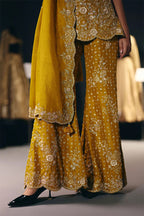 Kurta Pant Dupatta Yellow