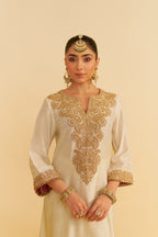 KAFTAN SALWAR IVORY