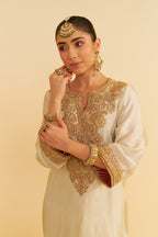 KAFTAN SALWAR IVORY