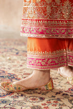 KURTA PANT DUPATTA ORANGE