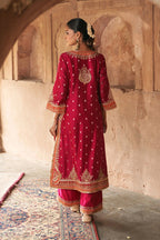 Kurta Pant Dupatta Hot Pink