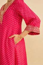 Kurta Pant Hot Pink