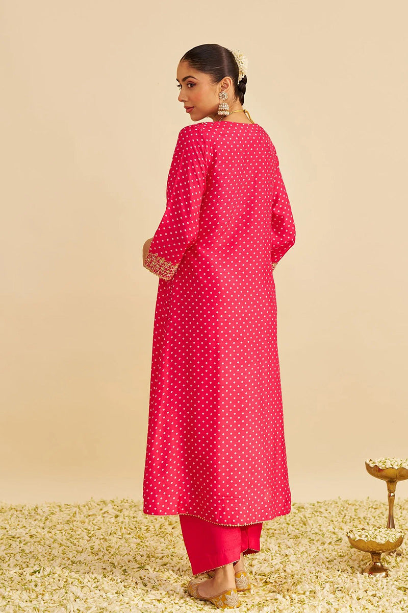 Kurta Pant Hot Pink