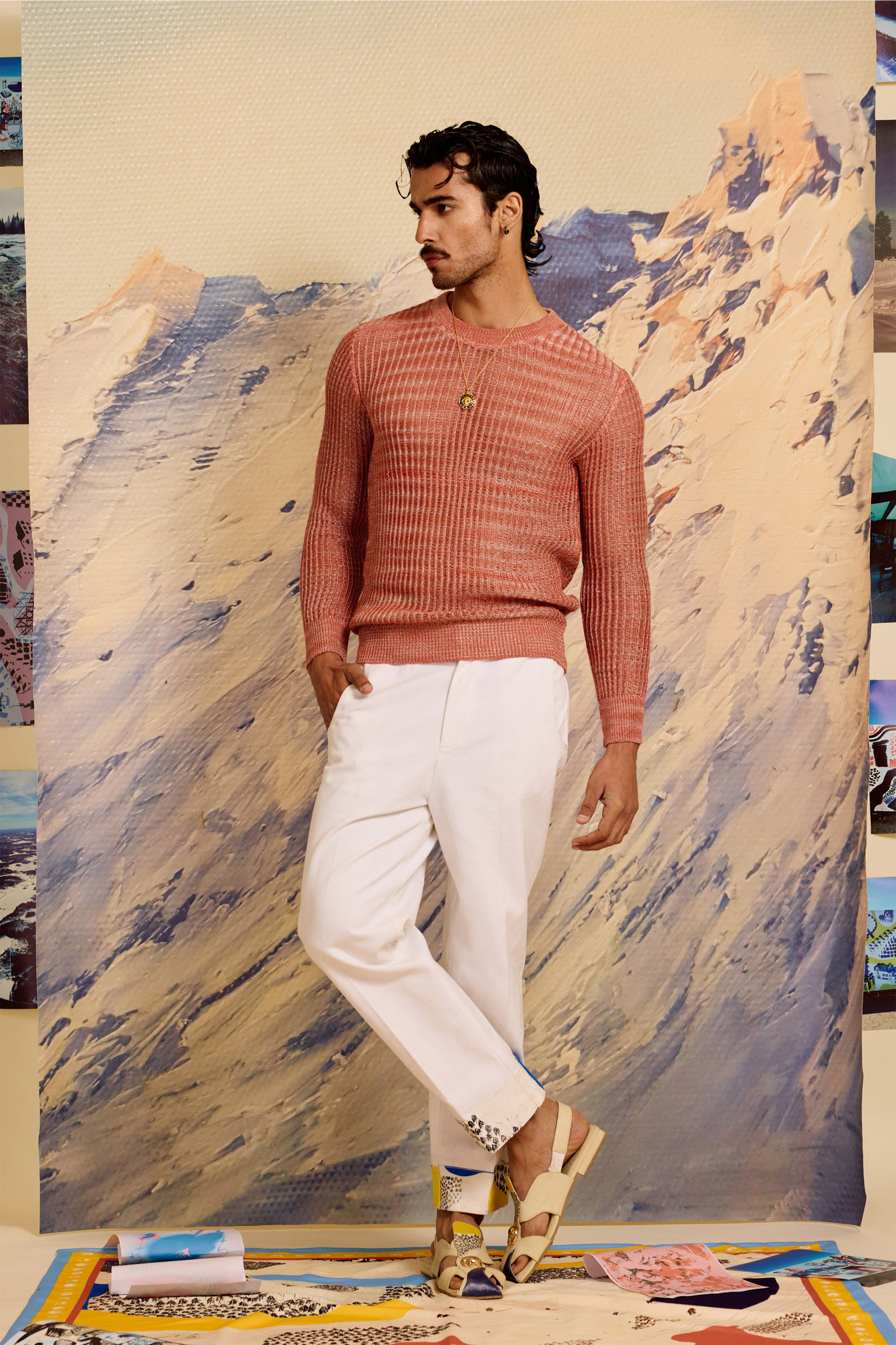 TROUSER IVORY
